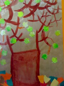 création d'enfant à l'école bilingue Galilée