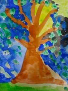 création d'enfant à l'école bilingue Galilée