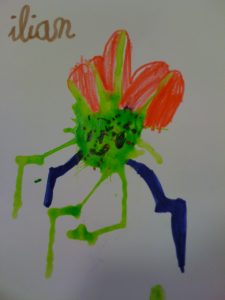 création d'enfant à l'école bilingue Galilée